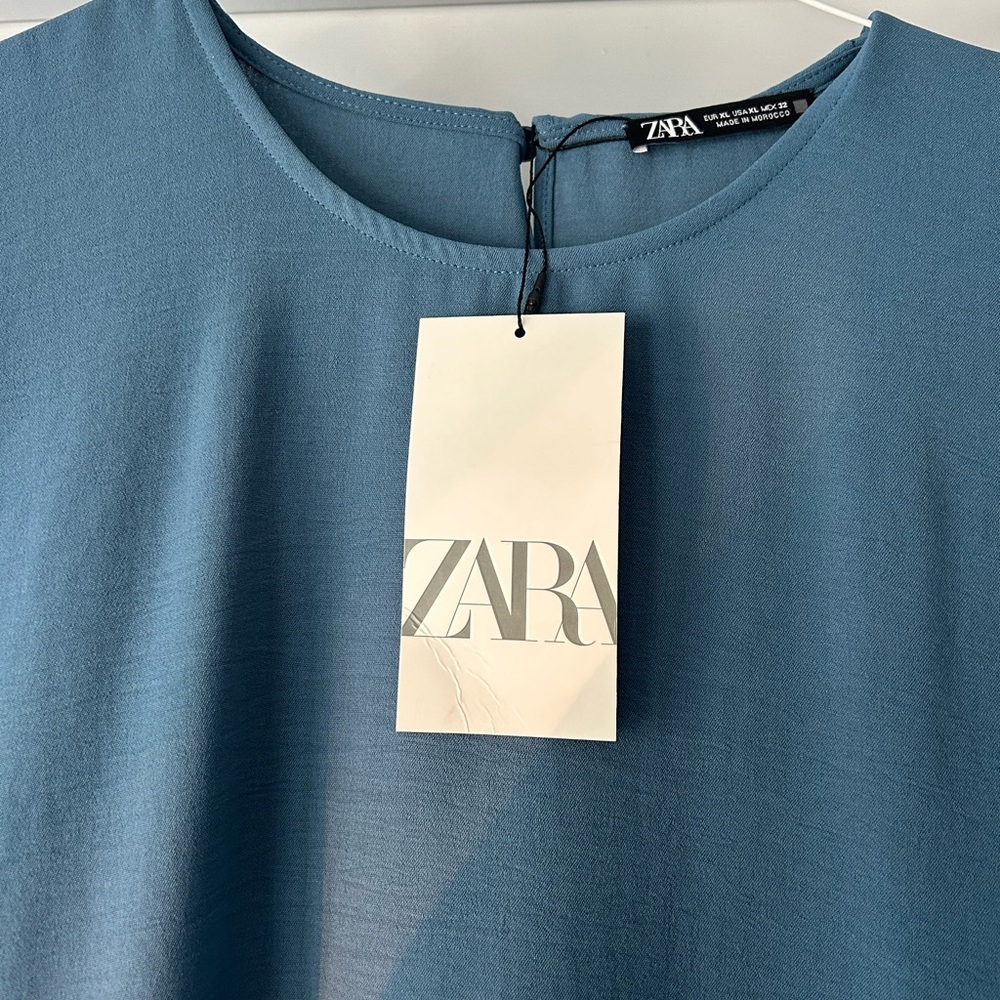 Blue Zara dress